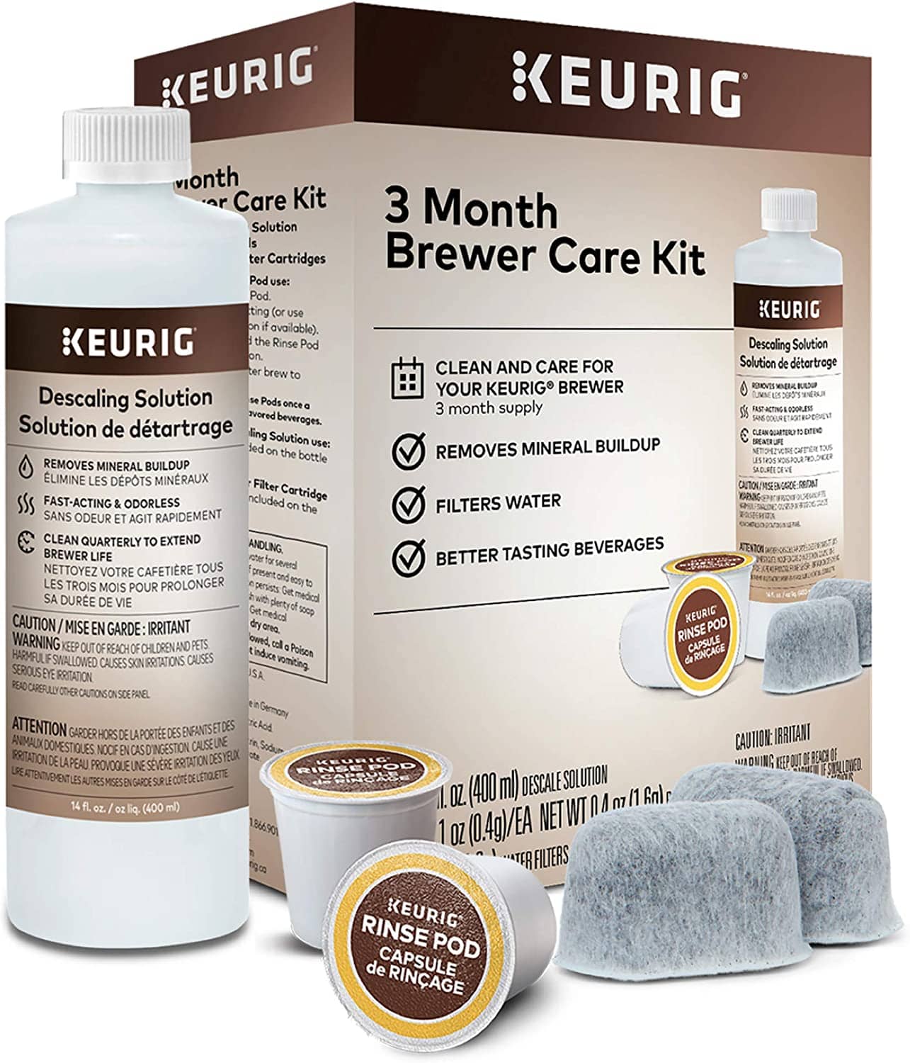 official keurig descaling solution