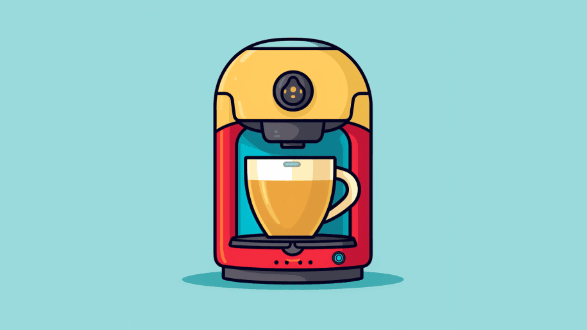 cartoon keurig