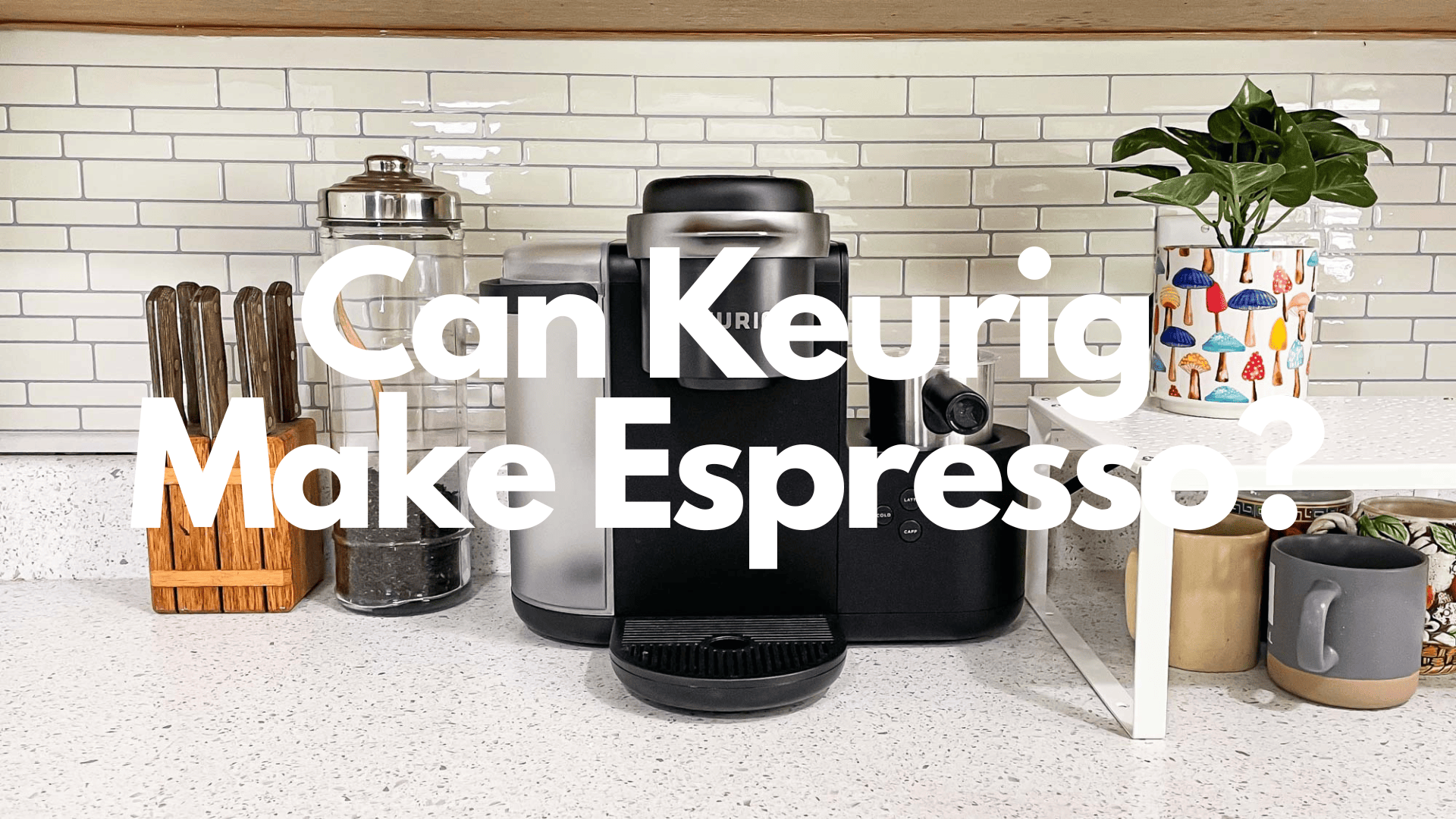 can a keurig make espresso