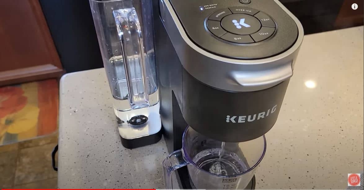 keurig running descale