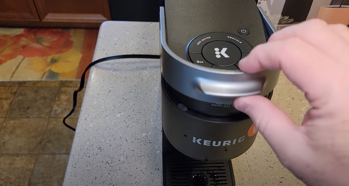 opening keurig k slim