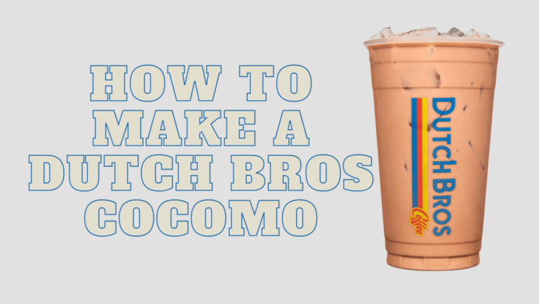 How to make Dutch Bros Cocomo at Home