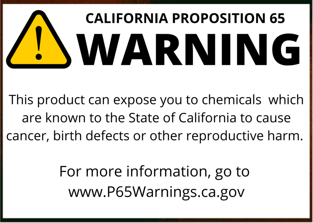 proposition 65 california