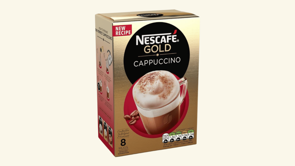 Nescafe's Cappuccino Sachets